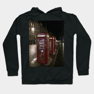Red Telephone Boxes, London Hoodie